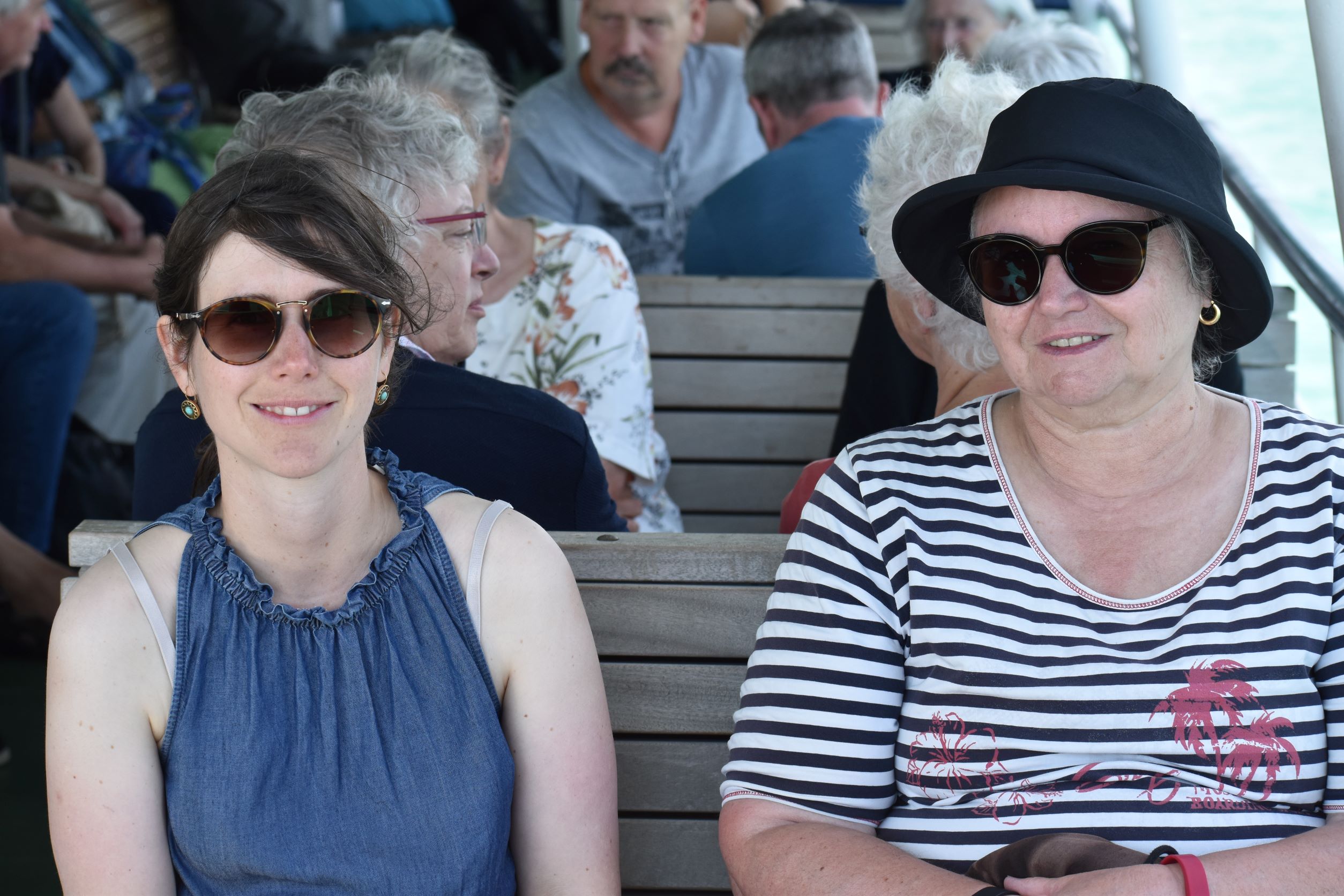 Auf der Faehre von Friedrichshafen nach Romanshorn