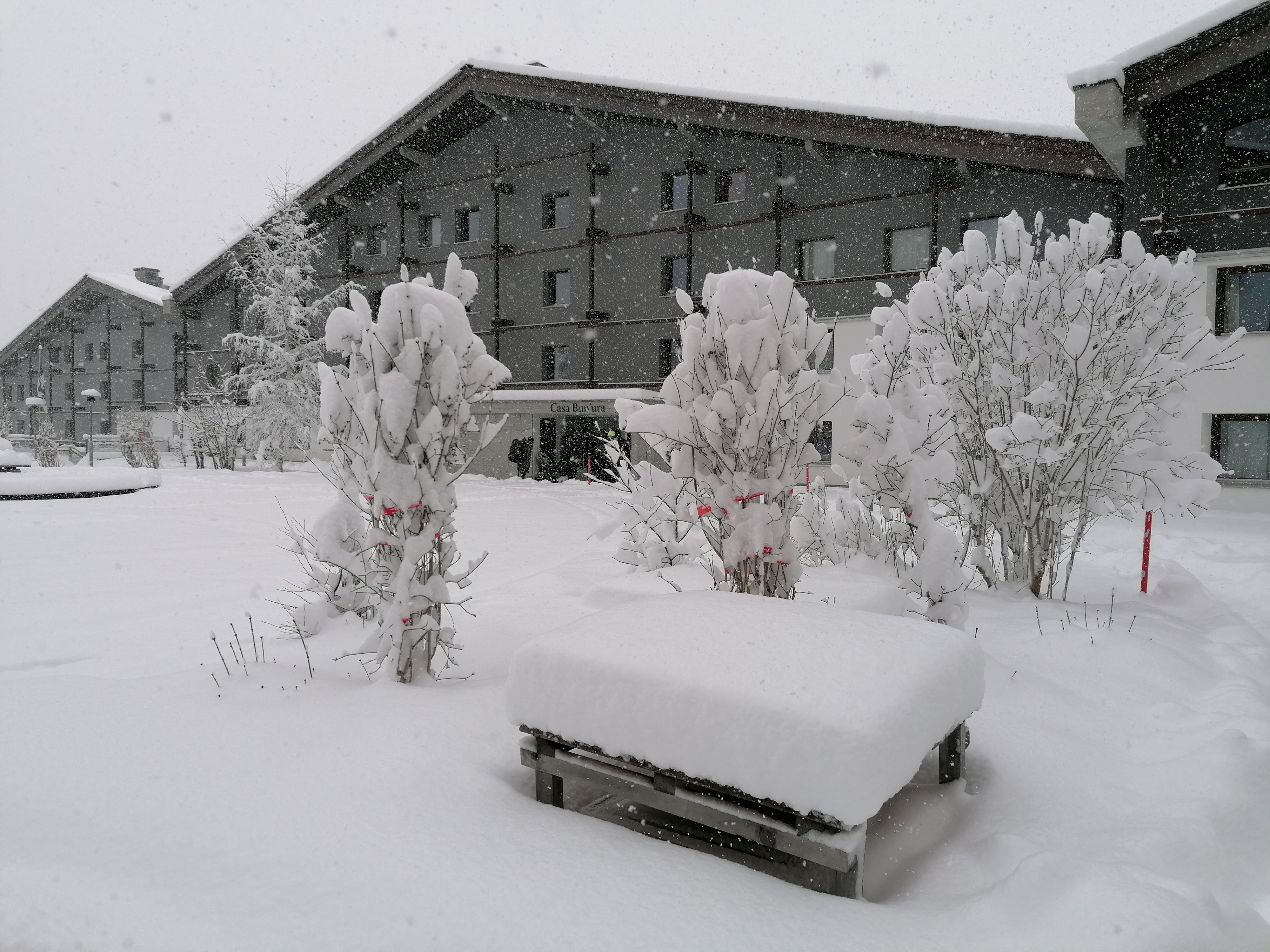 Utoring Acletta mit Neuschnee