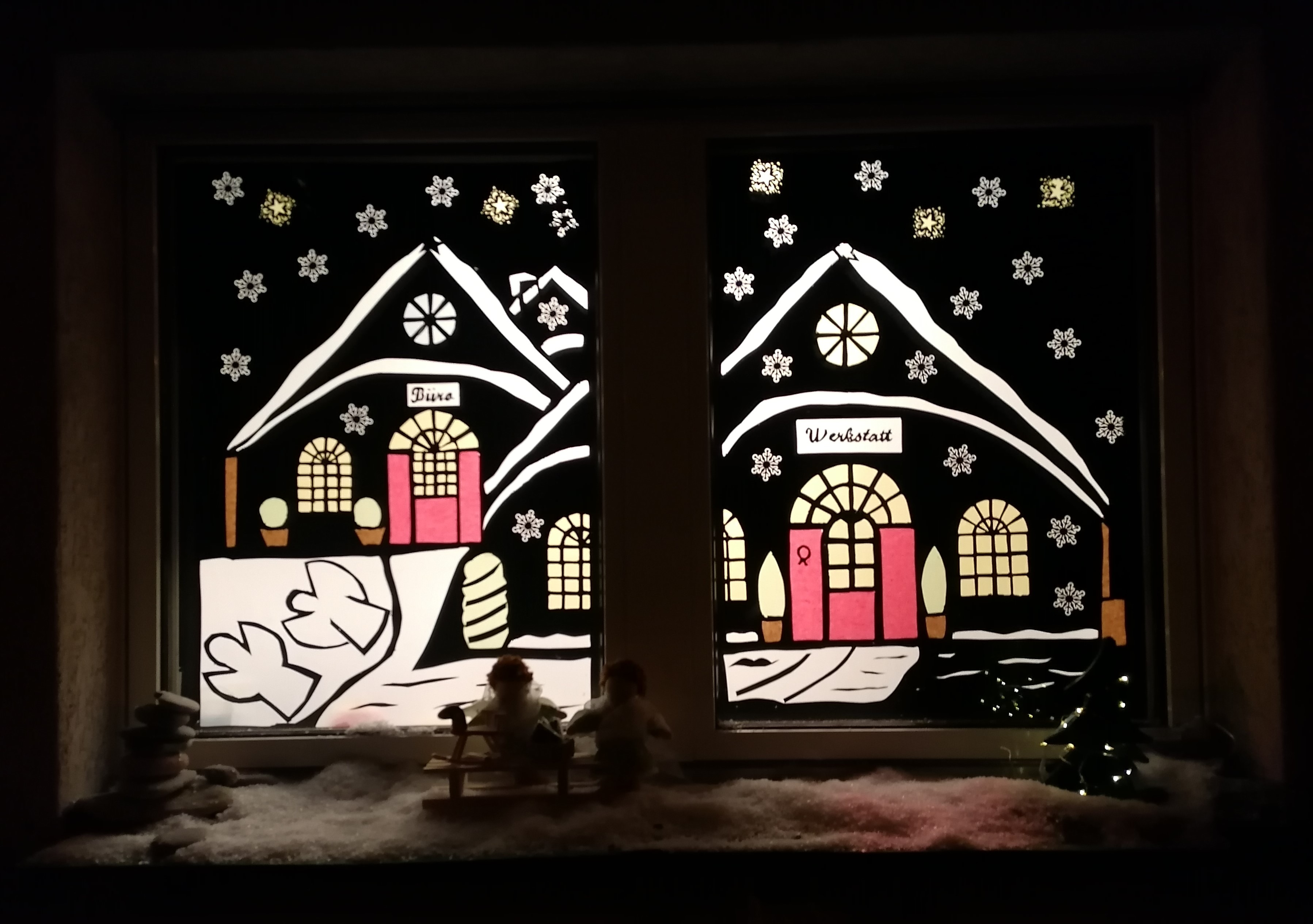 Niederlenz Adventsfenster Brönnimann